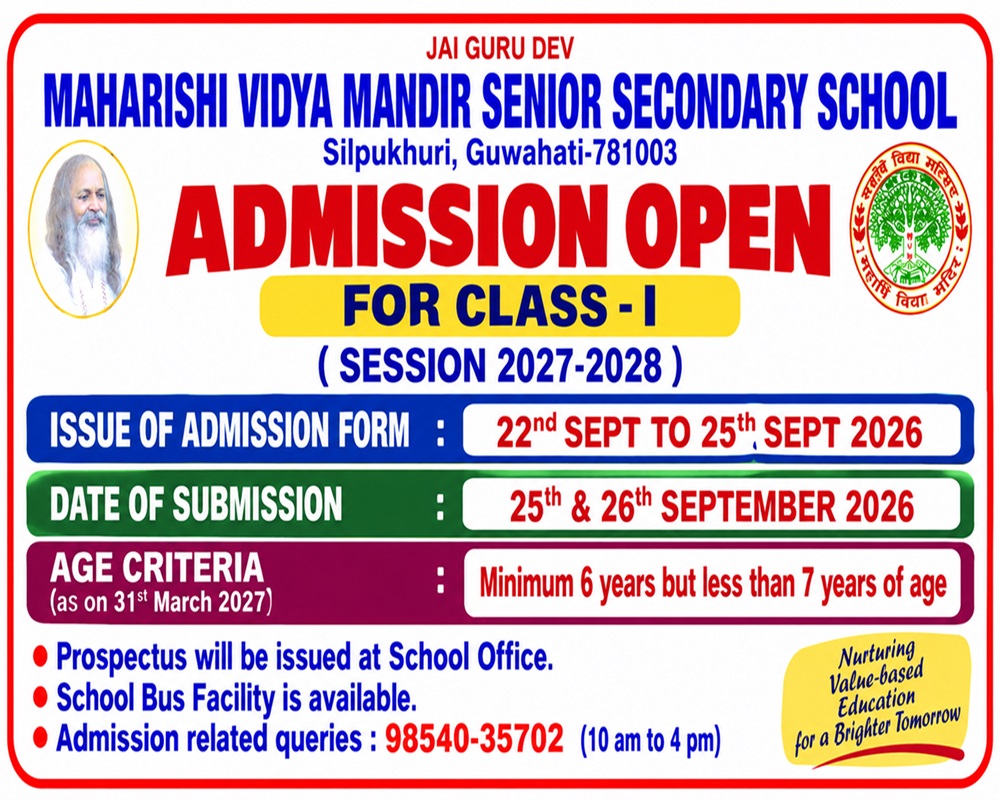 Admission Open