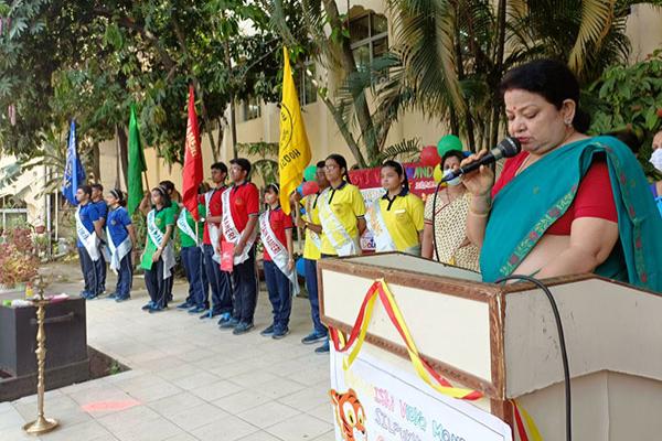 On 11th May, 2022 (Wednesday), Maharishi Vidya Mandir Senior Secondary School, Silpukhuri commemorated its 'Investiture Ceremony' in the school premise. 